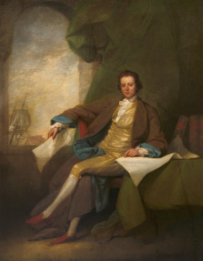 Samuel Blodget by John Trumbull