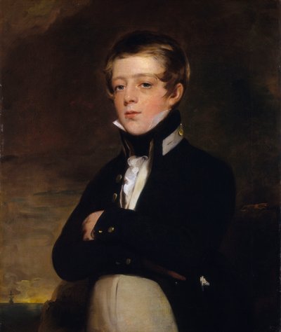 Midshipman John Russell (1811-1843) by John Watson Gordon