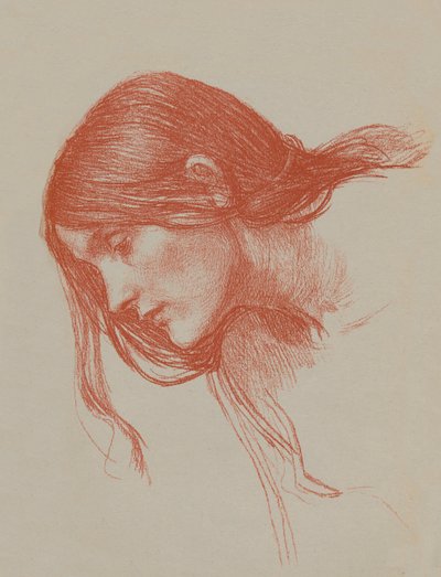 Phyllis and Demophoon (Study) by John William Waterhouse