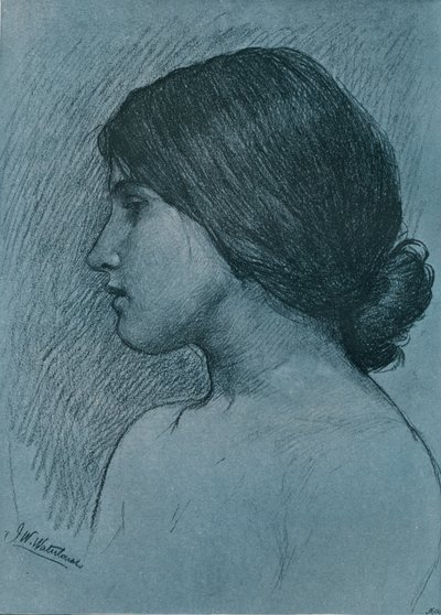 Study of a Head by John William Waterhouse