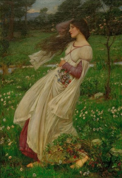 Windflowers by John William Waterhouse