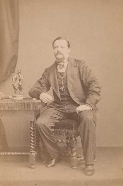 George Augustus Sala, 1860s by John and Charles Watkins