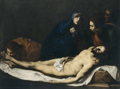 The Lamentation over Christ, 1633 by José Ribera de