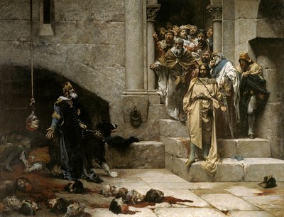 The Bell of Huesca by Jose Casado del Alisal
