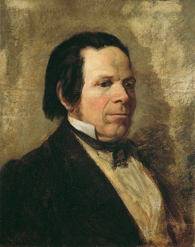 Portrait of a Man by Josef Danhauser