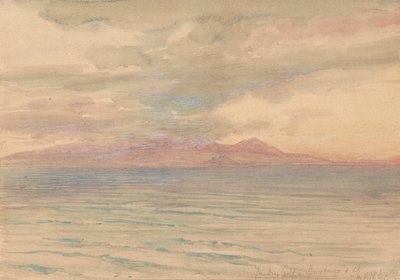 Sunset in the Gulf of Carthage by Josef Hoffmann