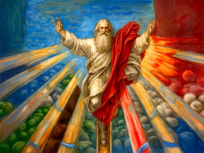 Creation of Light by Josef Johann Michel