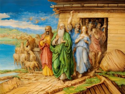 Noah Exits the Ark by Josef Johann Michel