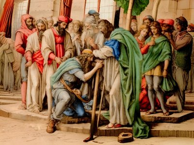 The Selection of Joshua by Josef Johann Michel