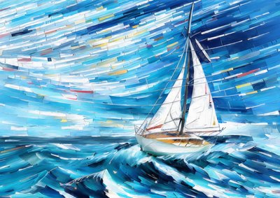 Ocean Sailing Yacht 01 by Josef Johann Michel