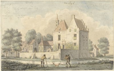 Castle De Eng near Vleuten by Joseph Adolf Schmetterling