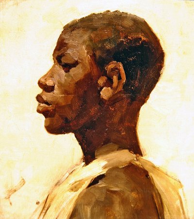 Head of a Negro by Joseph Crawhall