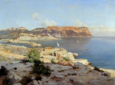 View of the Bay of Cassis by Joseph Garibaldi