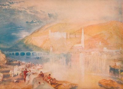 Heidelberg-Sunset, c1840 by Joseph Mallord William Turner