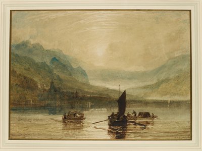 Lake of Brienz, Moonlight by Joseph Mallord William Turner