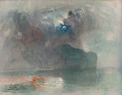 The Seelisberg: Moonlight by Joseph Mallord William Turner