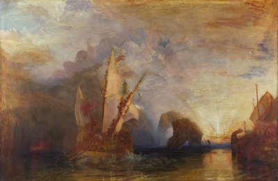 Ulysses Deriding Polyphemus by Joseph Mallord William Turner