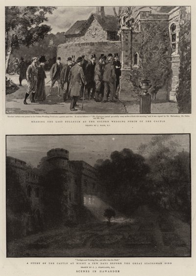 Scenes in Hawarden by Joseph Nash