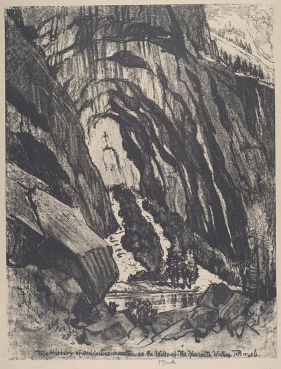 The Cathedral Door by Joseph Pennell