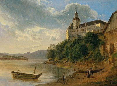 Persenbeug Castle Facing Northwest by Joseph Rebell