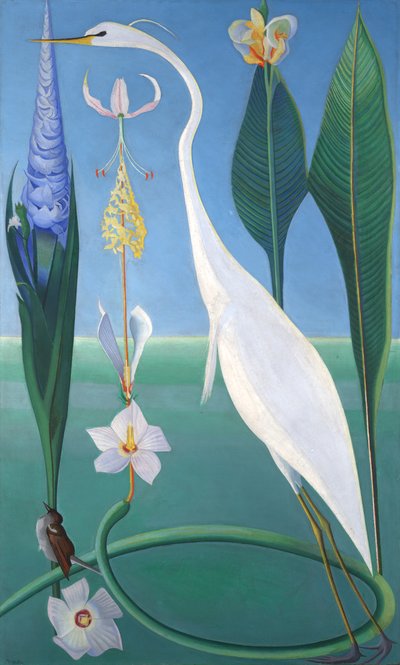 The White Heron by Joseph Stella