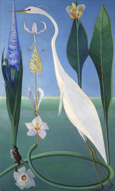 The White Heron by Joseph Stella
