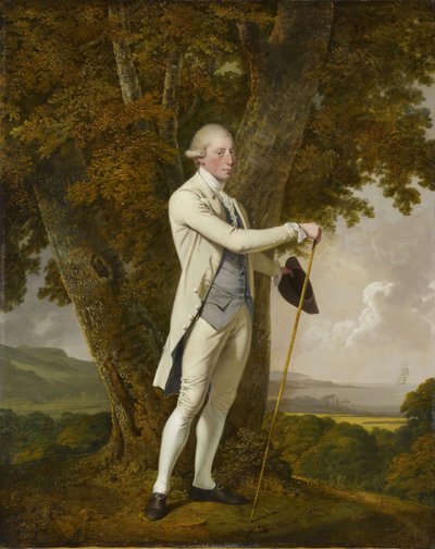 Portrait of John Milnes by Joseph Wright of Derby