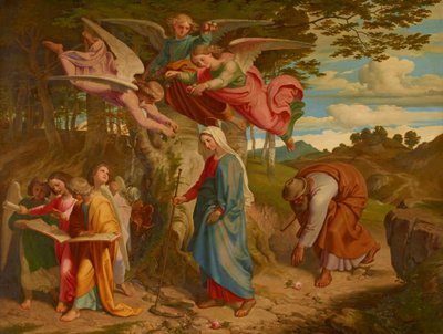 The Journey of Mary over the Mountains by Joseph von Fuhrich