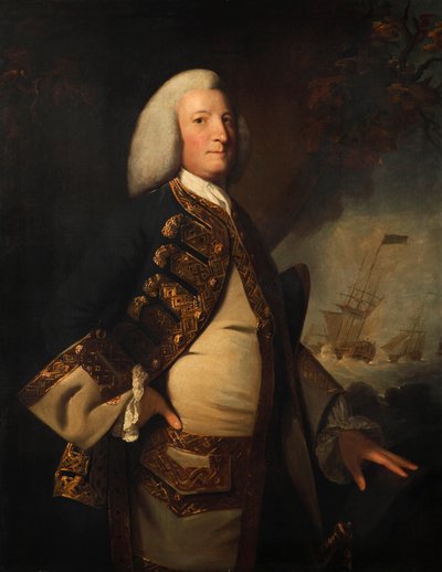 Admiral Sir George Anson by Joshua (style of) Reynolds