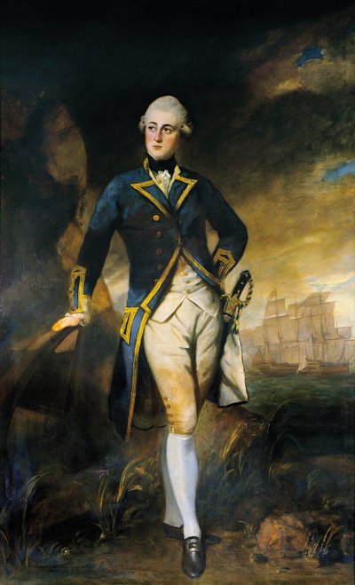 Captain Lord Robert Manners by Joshua Reynolds