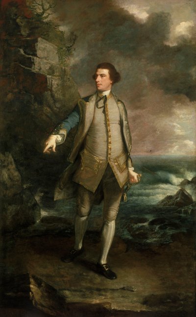 Captain The Honourable Augustus Keppel (1725-1786) by Joshua Reynolds