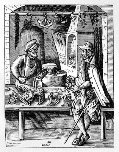 The Spur Maker by Jost Amman