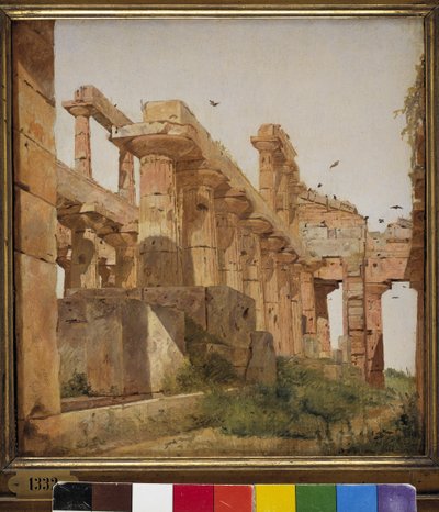 The Temple of Hera at Paestum, Italy by Jørgen Roed
