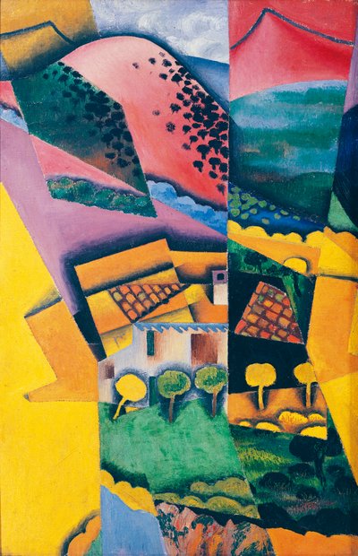 Landscape at Ceret by Juan Gris