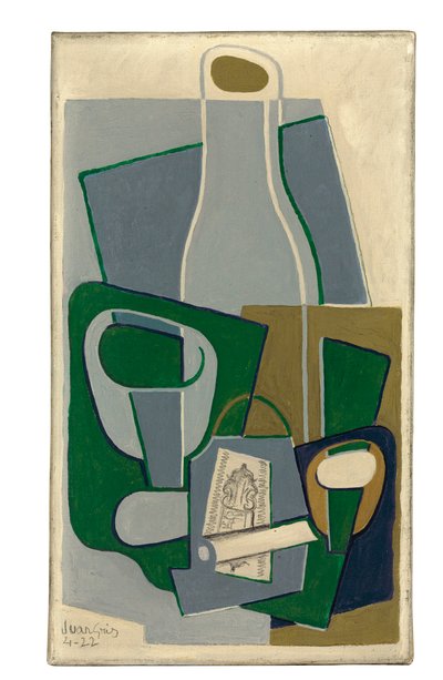 Pipe and Packet of Tobacco, 1922 by Juan Gris