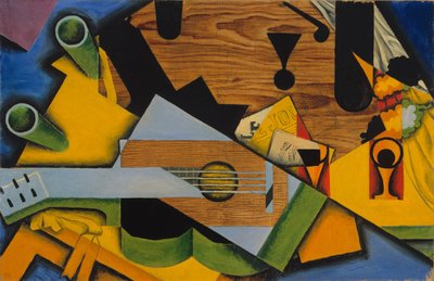 Still Life with a Guitar by Juan Gris