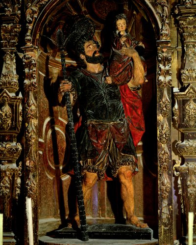 St. Christopher, 1597 by Juan Martinez Montanes
