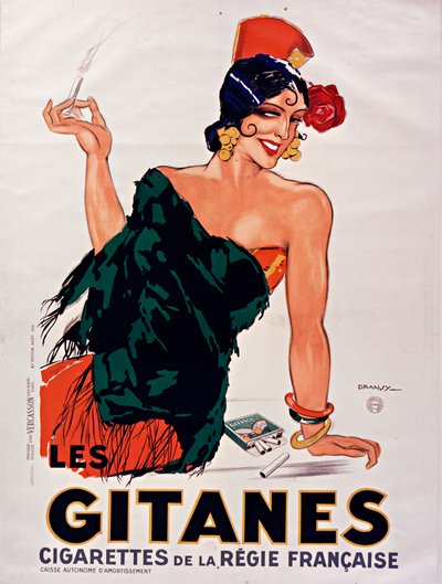 Cigarettes Gitanes by Jules Isnard Dransy