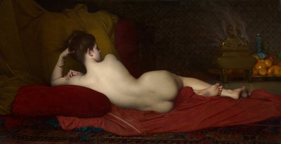 Odalisque by Jules Joseph Lefebvre