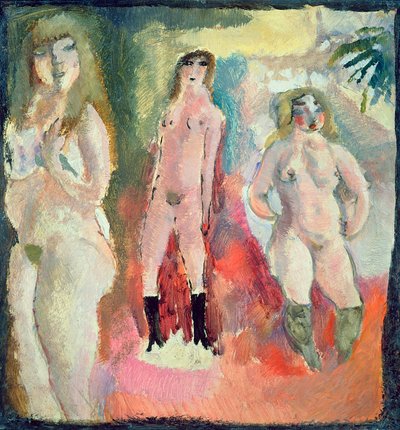 Three Nude Women, 1909 by Jules Pascin