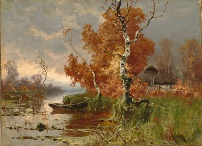 Autumn Evening by Juli Julievich Klever