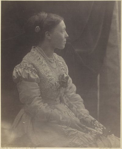 Anne Thackeray Ritchie, May 1870 by Julia Margaret Cameron
