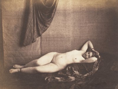 Reclining Nude by Julien Vallou de Villeneuve