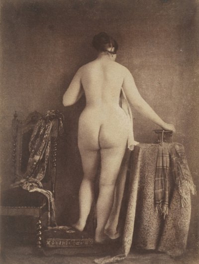 Standing Female Nude by Julien Vallou de Villeneuve