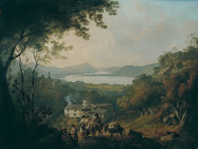 Windermere from Troutbeck by Julius Caesar Ibbetson