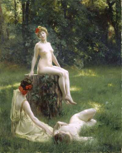 The Glade, 1900 by Julius Leblanc Stewart