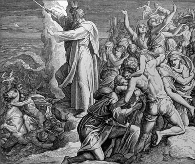 Moise by Julius Schnorr von Carolsfeld