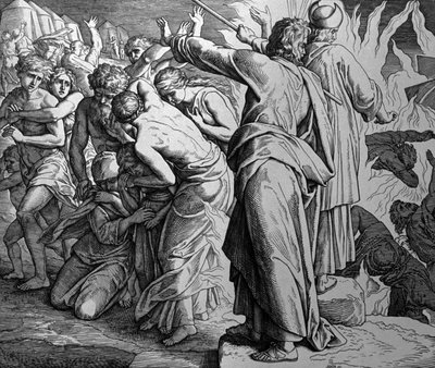 Moses by Julius Schnorr von Carolsfeld