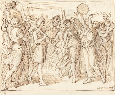 The Triumph of David by Julius Schnorr von Carolsfeld