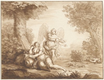 Hagar in the Desert by Jurriaan Cootwijck